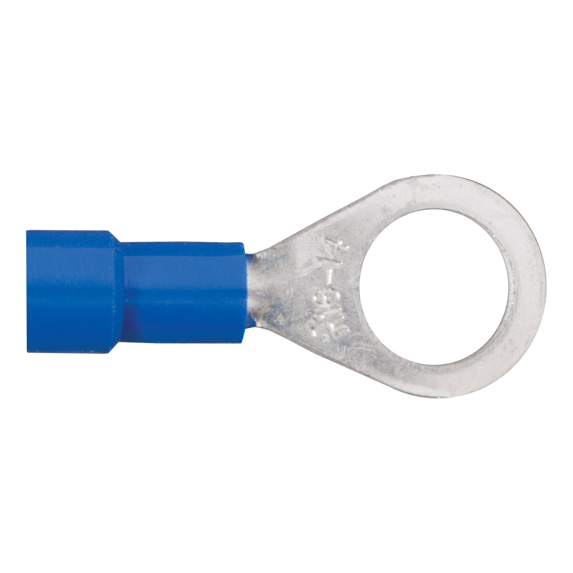 Curt Manufacturing Vinyl-Insulated Ring Terminal Wire Connectors — 16-14 Gauge, 5/16in. Stud, 100-Pack, Model# 59525